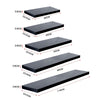 Modern HIGH GLOSS Shelf Floating Wall Shelves White Black Grey Bookcase Display