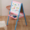 2IN1 Dual Sides Drawing Easel Chalk Blackboard Magnetic Whiteboard Portable Gift