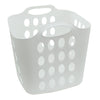 Washing Basket Laundry Clothes Hamper 35L Plastic Bedding Storage Bin Bathroom