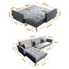 X-Large Luxury Modern 3/4 Seater Recliner Fabric Sofabed Sofa bed Settee