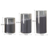3pcs Flameless Candle Light Remote Control LED Pillar Candle Home Party Decor