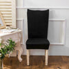 1/4/6PCS Dining Chair Seat Covers Slip Stretch Wedding Banquet Party Removable