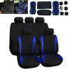 10pcs Car Seat Covers Protectors Universal Washable Dog Pet Full Set Front Rear
