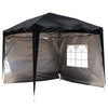 2.5x2.5m Pop Up Gazebo Marquee Outdoor Garden Party Tent Canopy 4 Side Panels