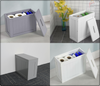 New Bathroom Cabinet Storage Box Kitchen Room Bamboo Wooden Laundry Organizer