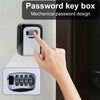 4 Digit Outdoor Key Safe Box High Security Wall Mounted Code Lock-Storage Case