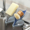 Creative Leaf-shaped Soap Dish Soap Box with Suction Base Soap Holder Drainage