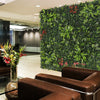 100 x 100cm Artificial Wall Plant Fence Greenery Panel Foliage Hedge Decor Mat