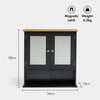 Canterbury Mirrored Cabinet Bathroom Storage Home