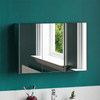 Tiano Triple Door Stainless Steel Mirrored Wall Mounted Bathroom Cabinet