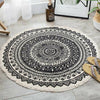 120CM Bohemia Style Round Morocco Area Rug Tassel Carpet Mat Floor Blanket A+