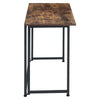Vintage Industrial Metal Wooden Computer Desk Home Office Study Table Foldable