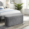 Bedroom living room Bench Storage Ottoman Stool Velvet Padded Footstool Pouffe