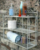 Cream Scroll 3 Tier Wall Hanging Shelf Unit Home Storage Decor Display