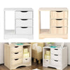 White Bedside Table Cabinets 3 Drawers Bedroom Premium Quality Table Nightstand