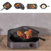 Cast Iron Skillet Frying Pan Pancake Griddle BBQ Premium Quality Multi-Choice UK