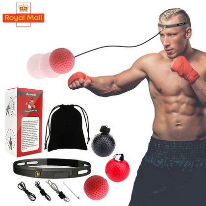 Gym Boxing Fight Ball with Head Band for Reflex Speed Boxer Training Punch Sport