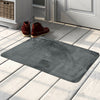Indoor Door Mat Welcome Rug Heavy Duty Memory Foam Doormats Water Absorbent Mats