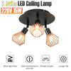 3 Way Ceiling Spot Lights Fitting Led Industrial Retro Spotlight Lamps Downlight