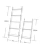 5 Tier Ladder Wall Shelf Bookcase Shelving Unit Wood Storage/Display Stand Home