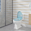 Toilet Seat Heavy Duty Quick Release Hinges Soft Close Bathroom WC Seat Plastic