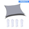 Waterproof Sun Shade Sail Outdoor Garden Patio Awning Canopy Cover UV BlocK