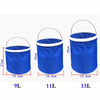 9/11/13 Litre L COLLAPSIBLE FOLDING WATER BUCKET Foldable Camping Car Wash UK