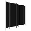 Foldable 3/4/5/6 Panel Room Divider Wall Partition Privacy Screen Area Separator