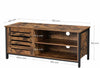 Industrial Style TV Unit Stand Vintage Storage Sideboard Media Cabinet Rustic