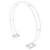 Romantic Wedding Arch Party Backdrop Stand Elegant White Metal Frame Flower Rack