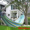 Premium Garden Camping Canvas Hammock Lightweight Hang Bed Outdoor Travel Swing
