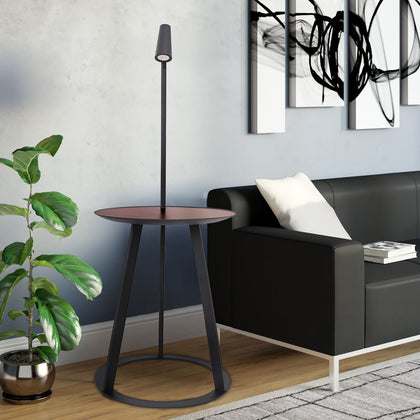 Modern Living Bedroom Side End Coffee Table 115cm Tall Floor Lamp Warm Lighting