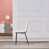 Luxury Set of 4 Dining Chairs Velvet Seat Kitchen Restaurant Home Office Chair