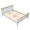 Standard Double Bed Frame 4FT6 Solid Wood Pine for Teens Fit Mattress 190x135cm
