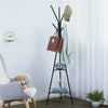 181cm Industrial Style Coat Rack Stand Hall Tree Free Standing with 2 Shelves