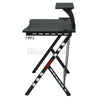 Gaming Desk PC Table w/ Monitor Stand+Cup Holder+Headpho