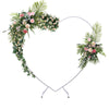 210cm(6.89ft) Heart Shaped Wedding Metal Balloon Arch Stand Frame Display Kit UK