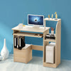 Modern Computer Desk Wooden PC Table Home Office Study Workstation Furniture UK