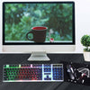 Gaming Keyboard And Mouse Set Rainbow RGB LED USB For PC Laptop Xbox One PS4 UK！