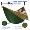 Double Person Parachute Nylon Hammock Outdoor Travel Camping Swing Hanging Bed