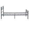 Black Metal Bed Frames Single/Double Bed Frame 3ft,4ft6 Bedframe Bedstead Stable
