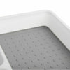 Plastic Kitchen Cutlery Tray Organiser Rack Holder Drawer Insert Tidy Storage