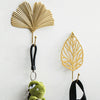 Creative Leaf Shape Clothes Coat Hat Hooks Wall Door Hanger Home Bedroom Decor