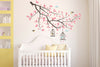 Walplus Wall Sticker Pink Spring Blossom Flower Tree Art Decal Room Home Decor