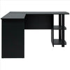 L-Shaped Computer Desk Corner PC Table Workstation Home Office Study Furniture