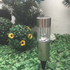 6 X SOLAR POWERED OUTDOOR GARDEN POST STAKE PATIO PATHWAY LED LIGHTS