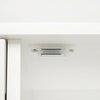 White Bathroom Cabinet Unit Drawers&Door Cupboard Storage Freestanding Furniture