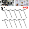 10Pcs 5'' Floating Shelf Concealed Hidden Support Screw Bracket Wall Mounting