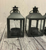 Garda Tealight Candle Lantern for Home & Garden (Set of 5) in French Grey