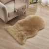 Plain Soft Fluffy Bedroom Living Room Faux Fur Shaggy Sheepskin Rugs Hairy Mat